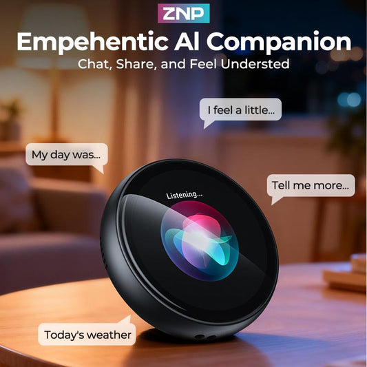 ZNP AI-Badge Companion – Portable Conversational AI with Hi-Fi Sound
