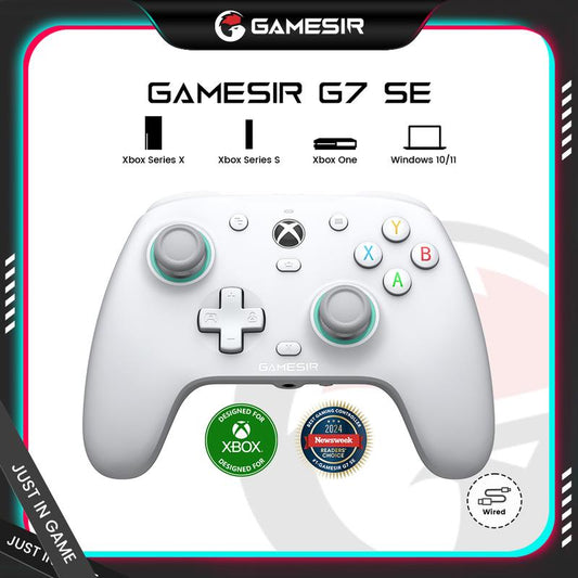 GameSir G7 SE Wired Gaming Controller | Zero-Drift Hall Effect Joysticks for Xbox & PC